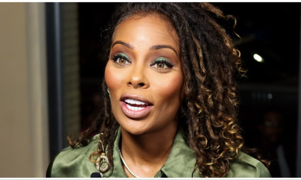 Eva Marcille hits back a folks who have something to say about her thin figure.