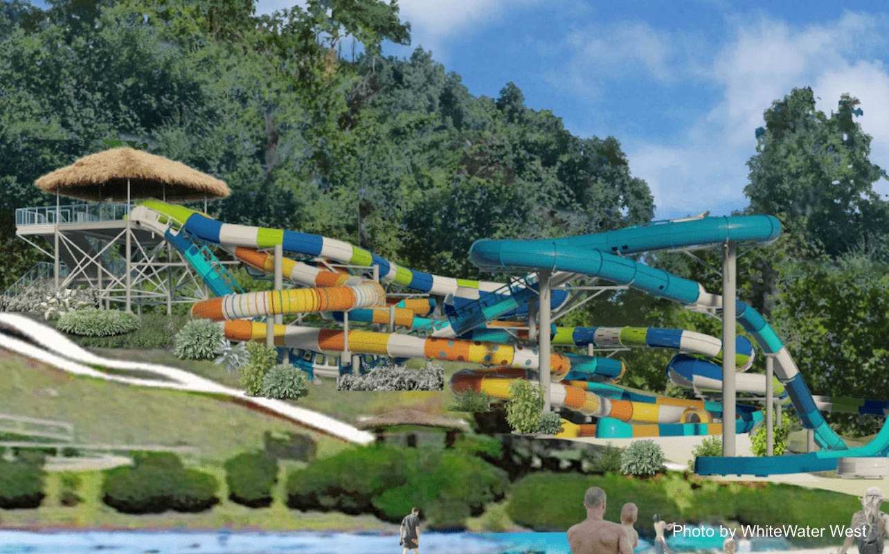 Lake Lanier, waterslide, coaster, patrons, go sports, Lake Lanier, Lanier Island authority