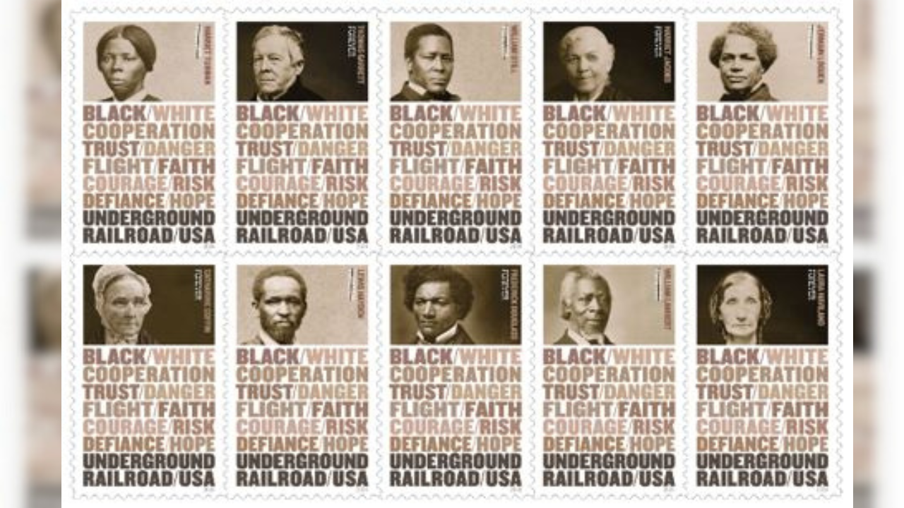 Underground Railroad stamps