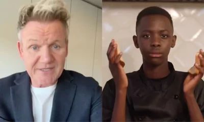 Hell's Kitchen's Gordon Ramsay's viral reaction to 13-year-old chef prodigy sends social media into a frenzy;  L-R: Gordan Ramsay, William (Photos: @gordonramsayofficial / TikTok)