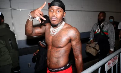 EAST RUTHERFORD, NEW JERSEY – AUGUST 22: DaBaby can be seen backstage during Hot 97 Summer Jam 2021 at Met Life Stadium on August 22, 2021 in East Rutherford, New Jersey.  (Photo: Johnny Nunez/WireImage)