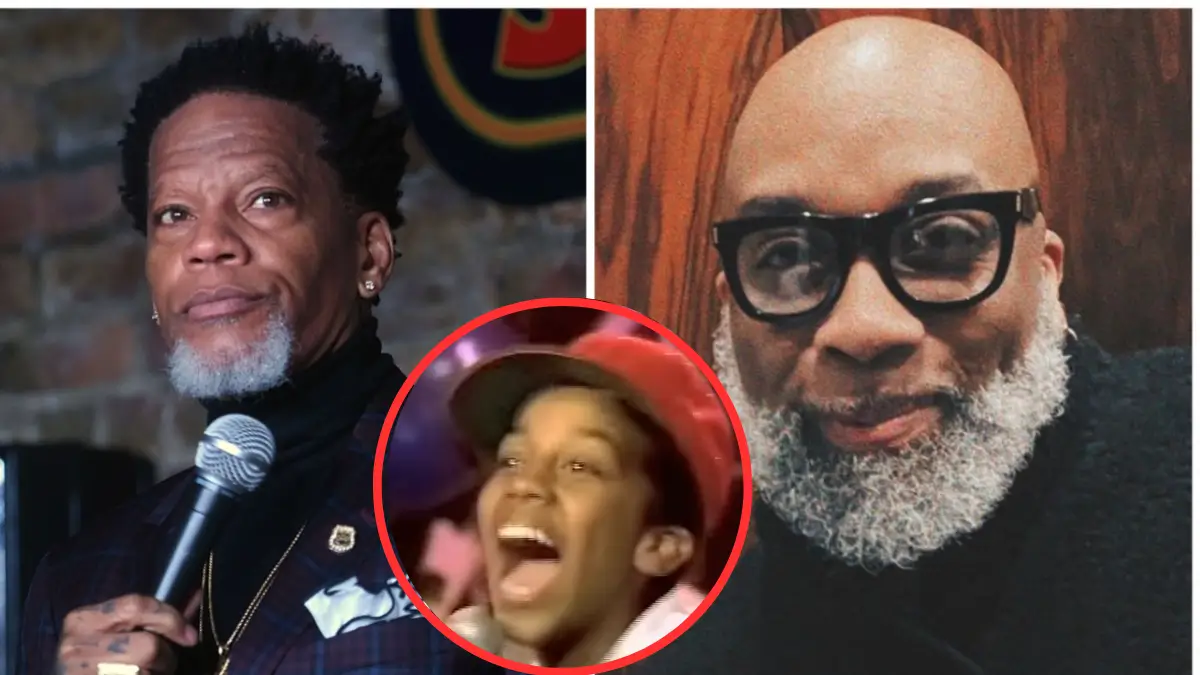 Rahsaan Patterson and DL Hughley slam the magazine after Patterson was excluded from the casting update.