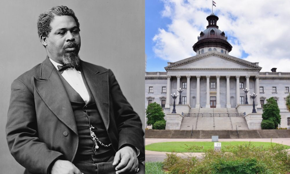 South Carolina State House, Robert Smalls, Monument