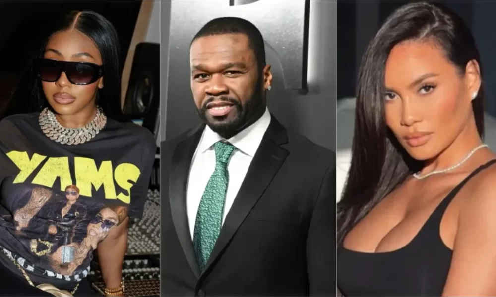 50 Cent Doesn't Spare Daphne Joy, Backtracking on Yung Miami's 'Sex Worker' Accusations (Photo: @yungmiami305/ Instagram ; Gilbert Flores/Variety via Getty Images; daphnejoy/Instagram)