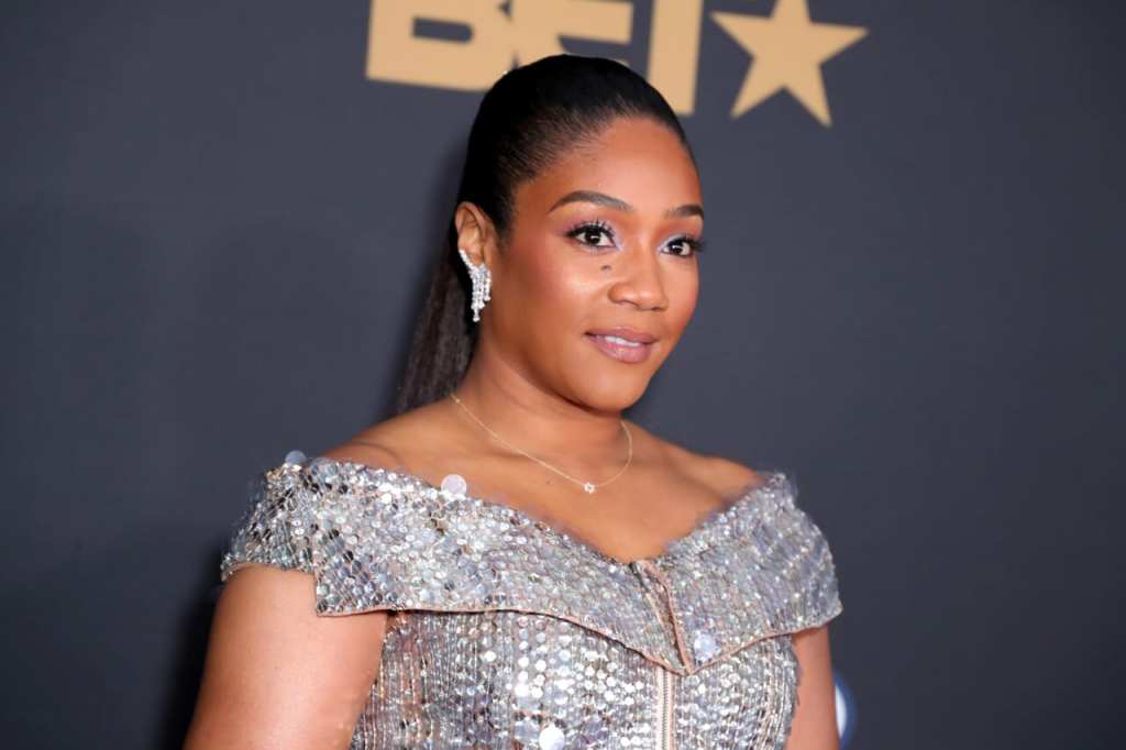 BET Presents 51st NAACP Image Awards - Red Carpet - Tiffany Haddish Sober