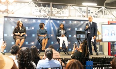 L to R are Danielle Hines, CEO, CREED63; Nan Baldwin, VP of Chamber Operations, Birmingham Business Alliance; Leilani Rivers, Advanced Planning Consultant, New York Life; and Stacey Graham, Managing Partner of the Central Alabama General Office, New York Life.)