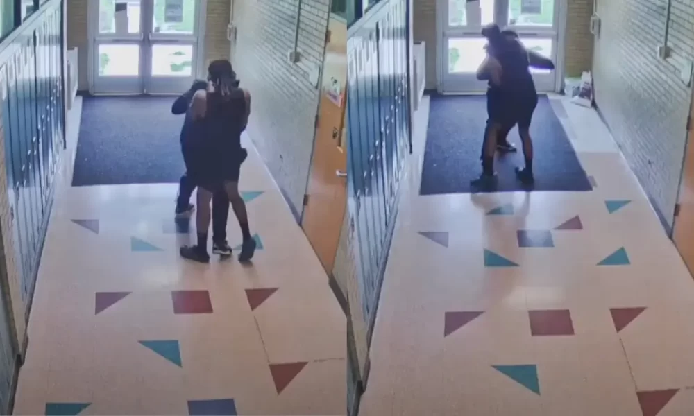 Surveillance Video Shows Middle School Coach Choking 14-Year-Old Boy With T-Shirt, Parents Demand Assault Charges