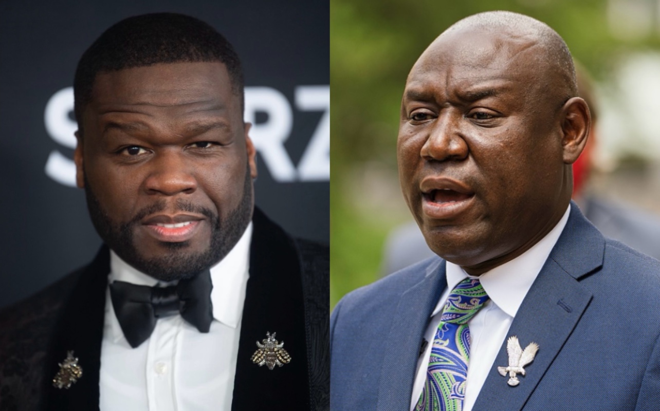 50 Cent, Ben Crump, Capitol Hill, luxury spirits, advocate,