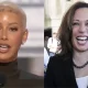 Amber Rose took to social media to persuade her 24.2 million not to vote for Kamala Harris (Photos: YouTube screenshot/WSVN; AP Photo/Lynne Sladky, File)