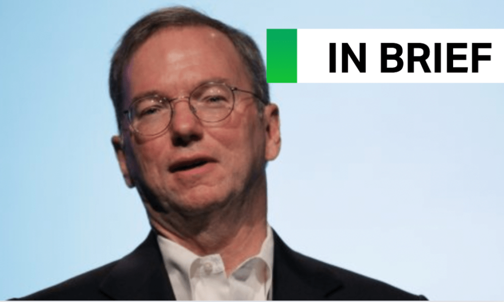 Video of Eric Schmidt blaming remote work for Google’s woes mysteriously vanishes