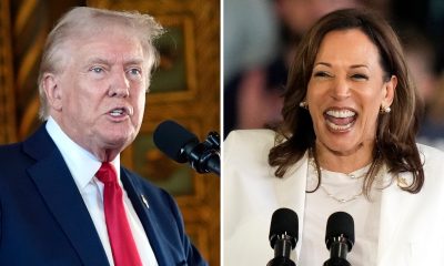 Kamala Harris, Donald Trump, AP