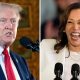 Kamala Harris, Donald Trump, AP