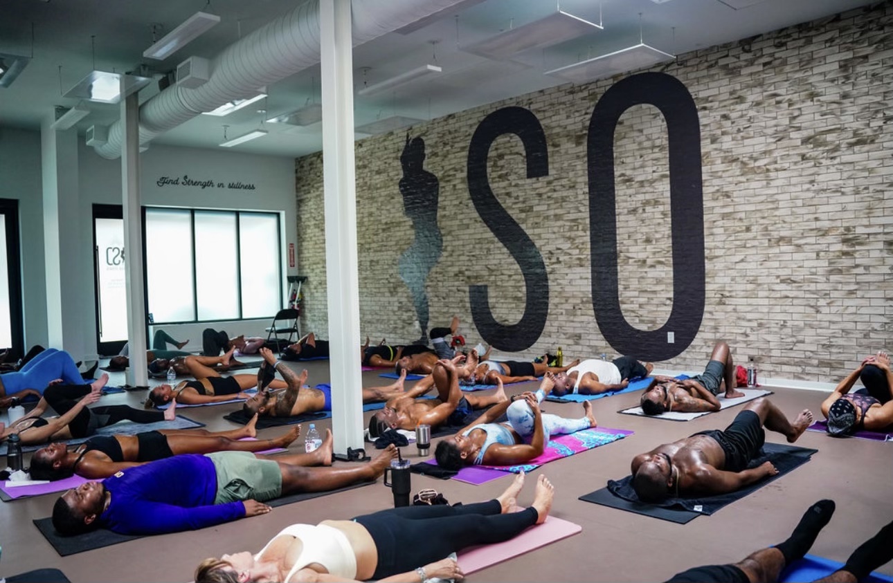 Joe Johnson, hot yoga