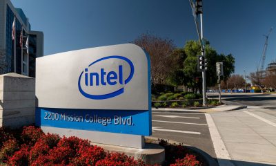 Signage at the entrance to Intel headquarters in Santa Clara, California, U.S., on Wednesday, Jan. 20, 2021. Investors want to know if the world
