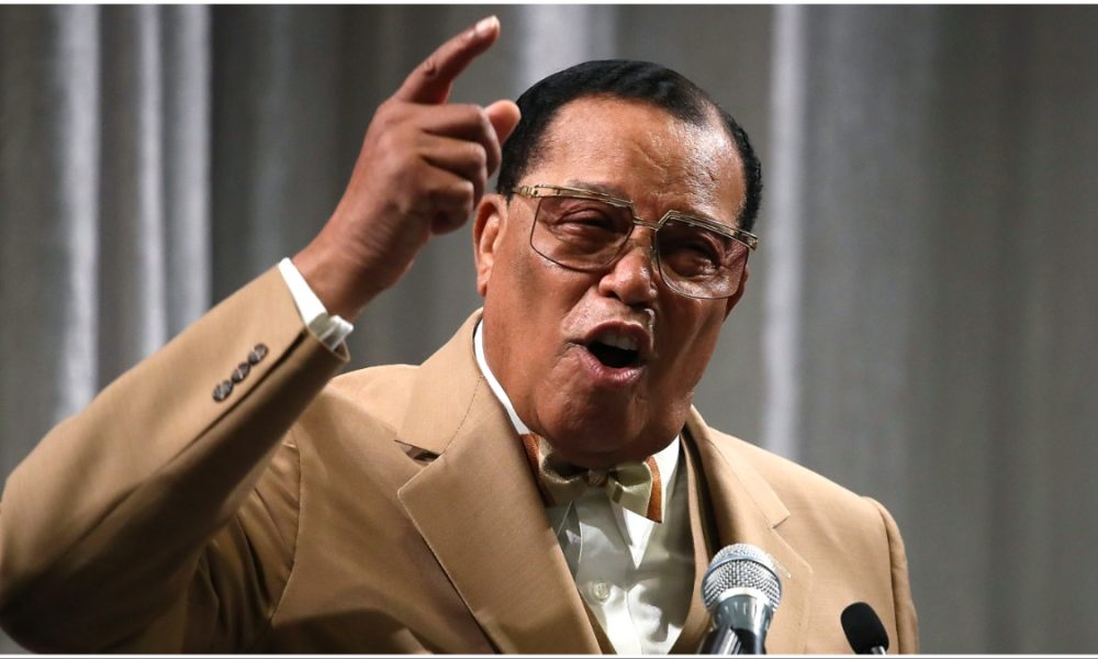 Louis Farrakhan slams white woman