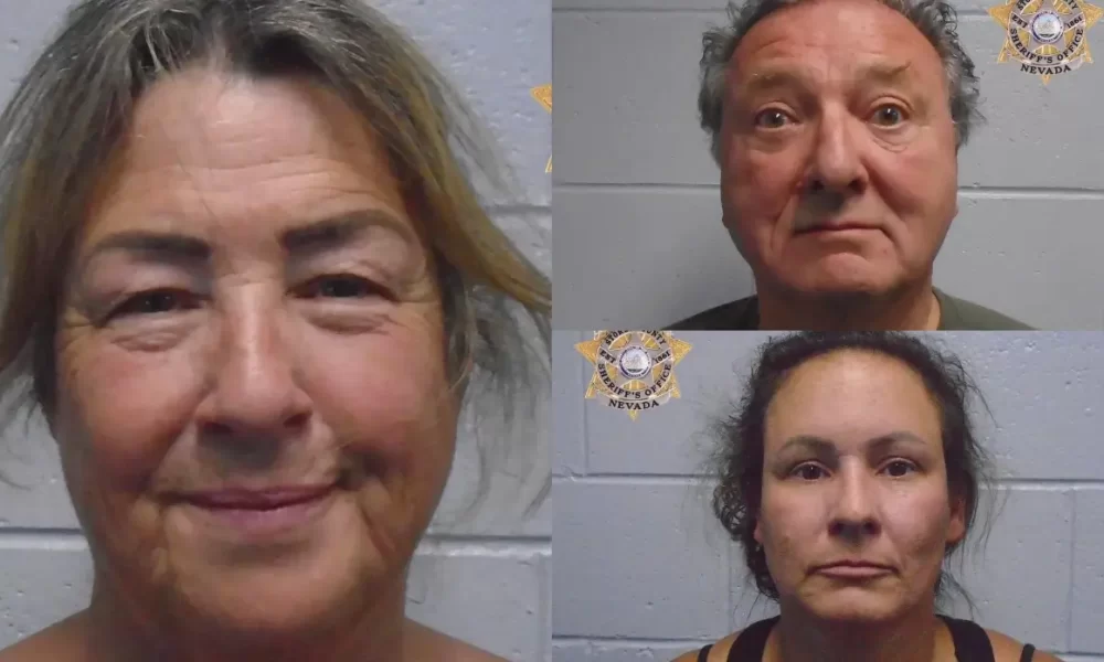 Nevada Woman Smiles In Mug Shot After Arrest with Daughter and Husband, Who Allegedly Told Black Man He Has a