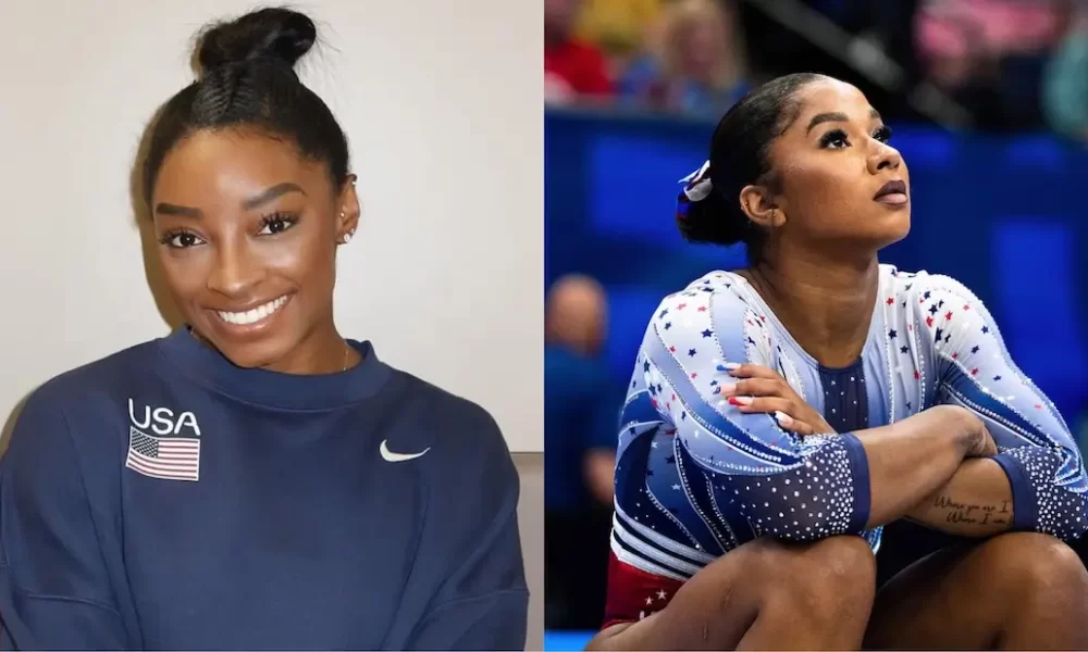 Simone Biles shows support for Jordan Chiles amid bronze medal controversy  (Photos: @simonebiles/Instagram; @jordanchiles/Instagram)