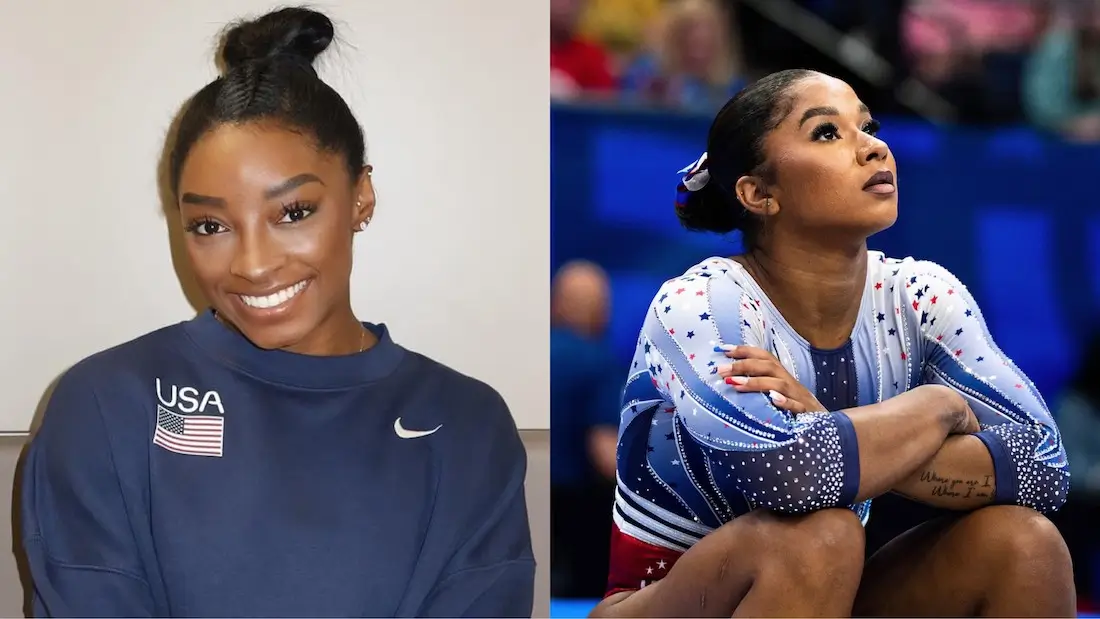 Simone Biles shows support for Jordan Chiles amid bronze medal controversy  (Photos: @simonebiles/Instagram; @jordanchiles/Instagram)