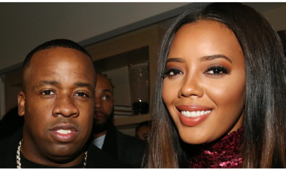 NEW YORK, NY - DECEMBER 17: (L-R) Yo Gotti and Angela Simmons attend the Winter Wonderland Launch Party & Toy Drive at Technogym Showroom on December 17, 2015, in New York City. (Photo by Johnny Nunez/WireImage)