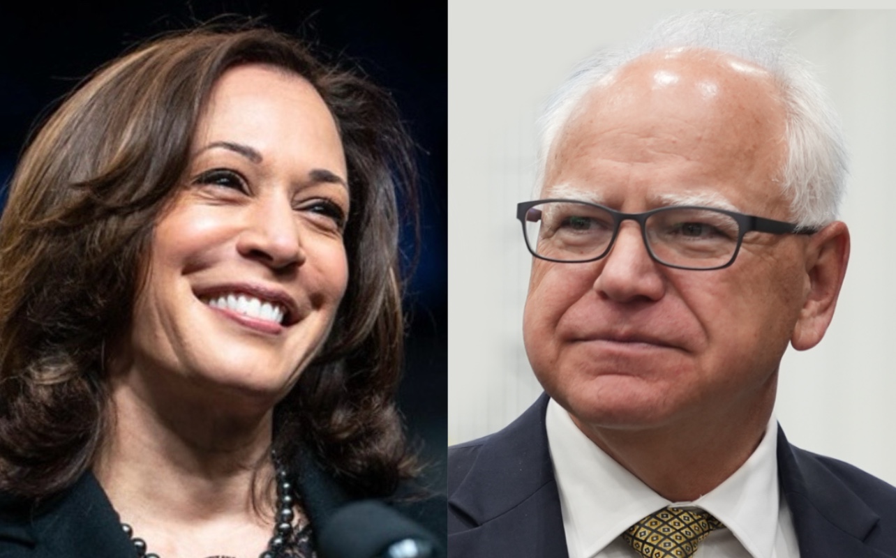 Vice President Kamala Harris, Tim Walz