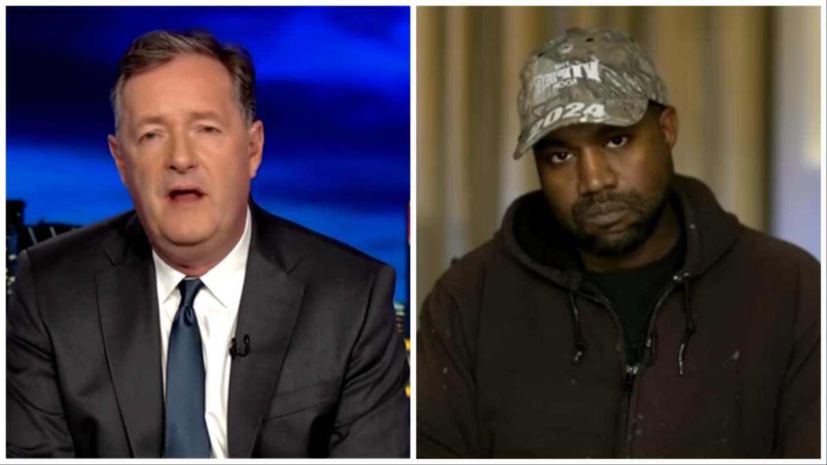 kanye west Piers Morgan a