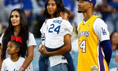 Vanessa Bryant, Natalia Bryant, Bianka Bryant, Mookie Betts, Kobe Bryant, Los Angeles, Dodgers, The Lakers, theGrio.com