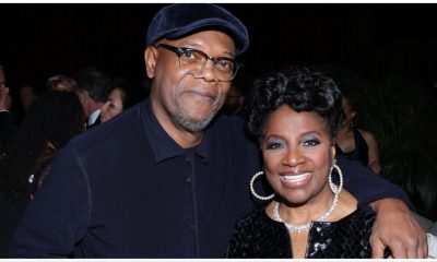 LOS ANGELES, CALIFORNIA - MARCH 11: Samuel L. Jackson and LaTanya Richardson attend Boris Kodjoe