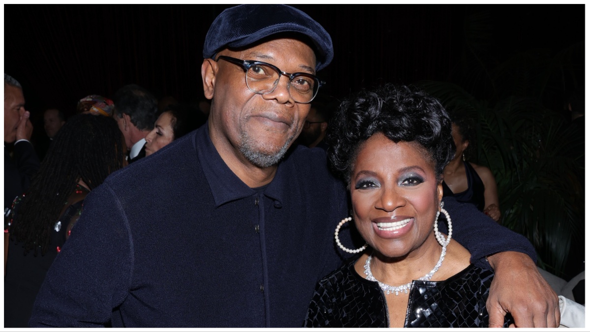 LOS ANGELES, CALIFORNIA - MARCH 11: Samuel L. Jackson and LaTanya Richardson attend Boris Kodjoe