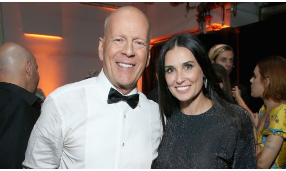 demi moore with Bruce Willis