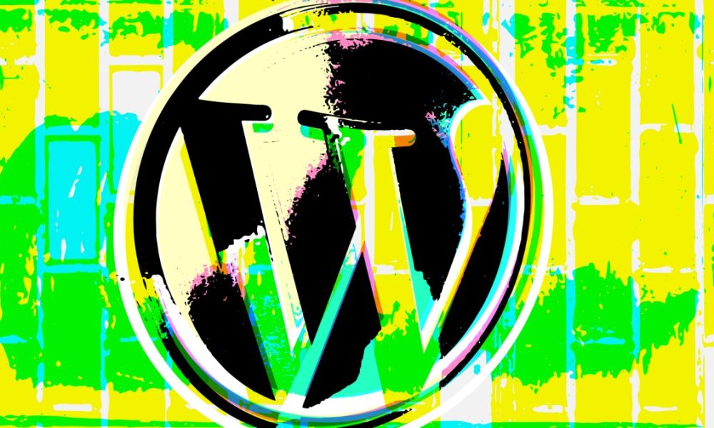 stylized wordpress logo