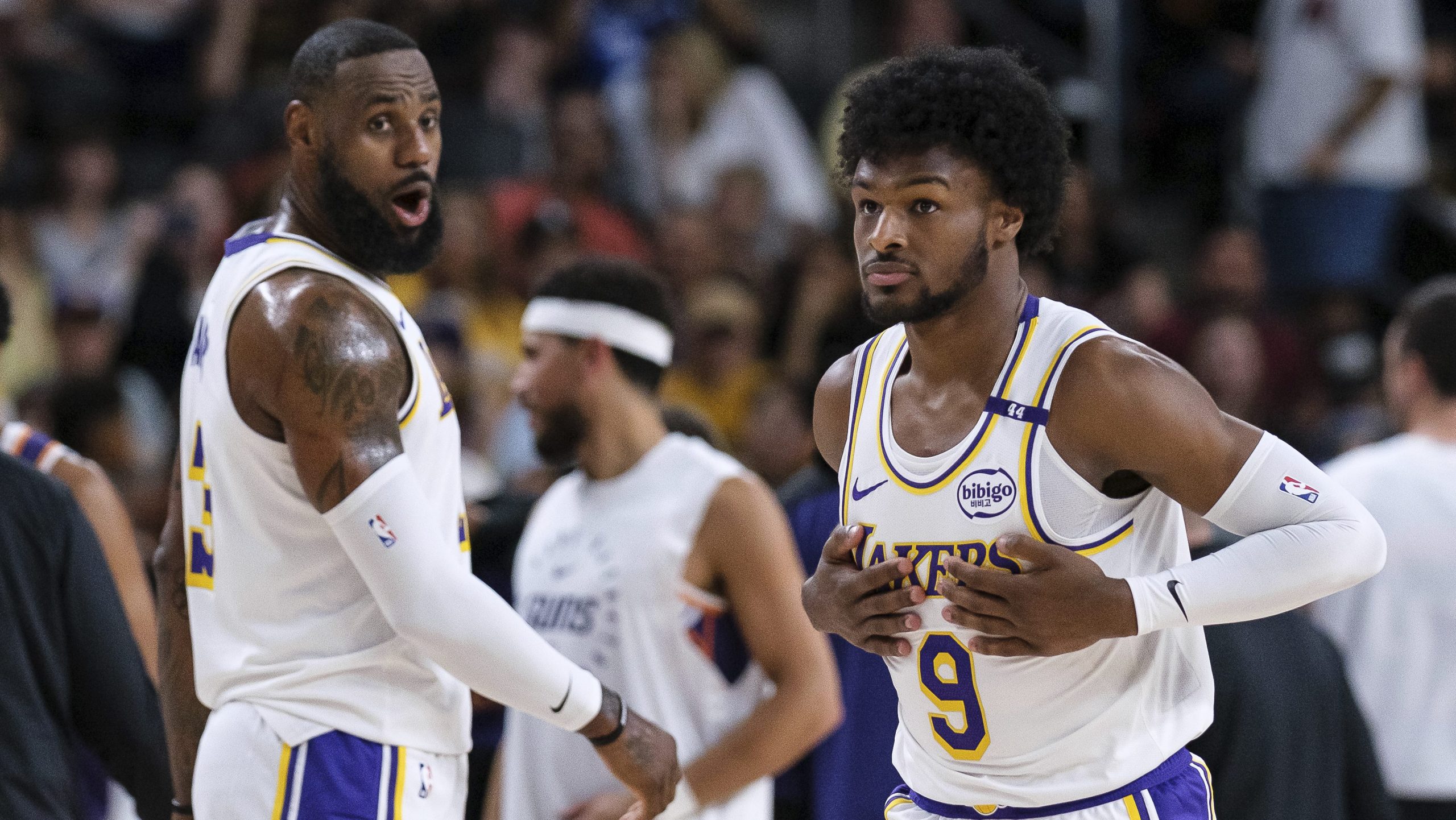 LeBron James, Bronny James, Los Angeles Lakers, theGrio.com