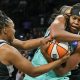 New York Liberty, Las Vegas Aces, WNBA playoffs, theGrio.com