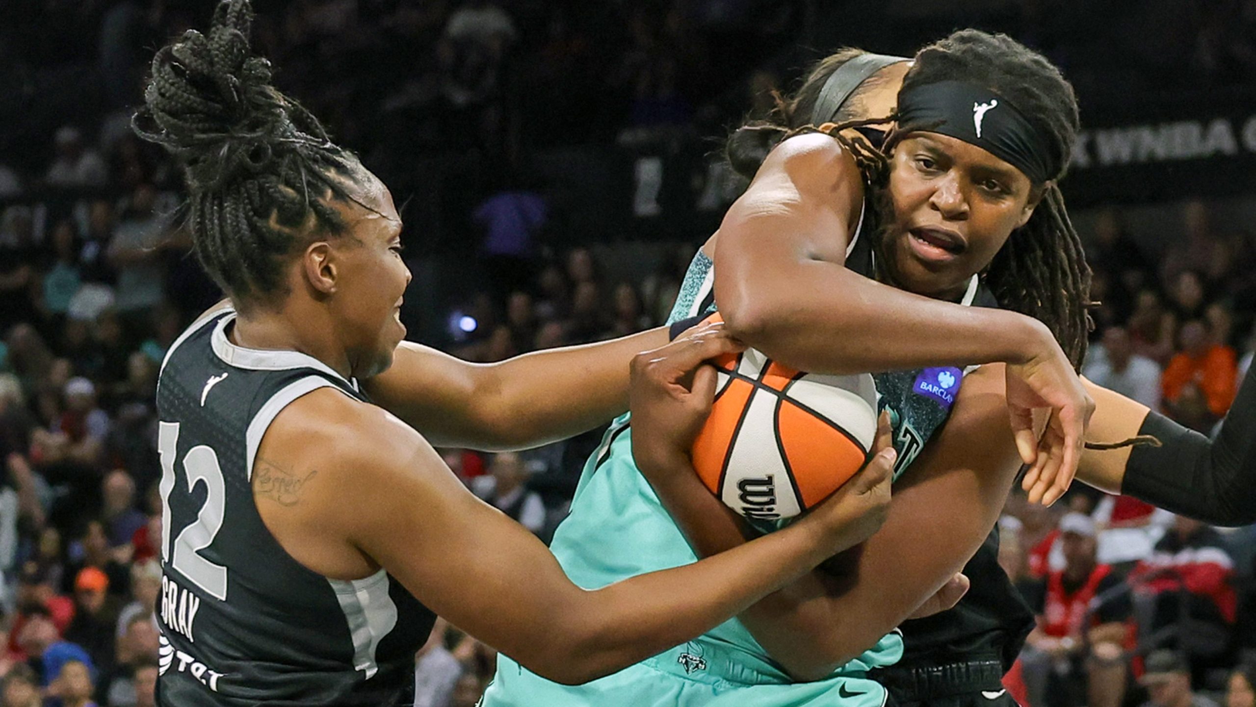 New York Liberty, Las Vegas Aces, WNBA playoffs, theGrio.com