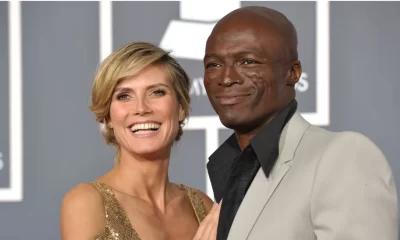 Model Heidi Klum and singer Seal arrive at The 53rd Annual GRAMMY Awards held at Staples Center on February 13, 2011 in Los Angeles, California. (Photo by John Shearer/WireImage)