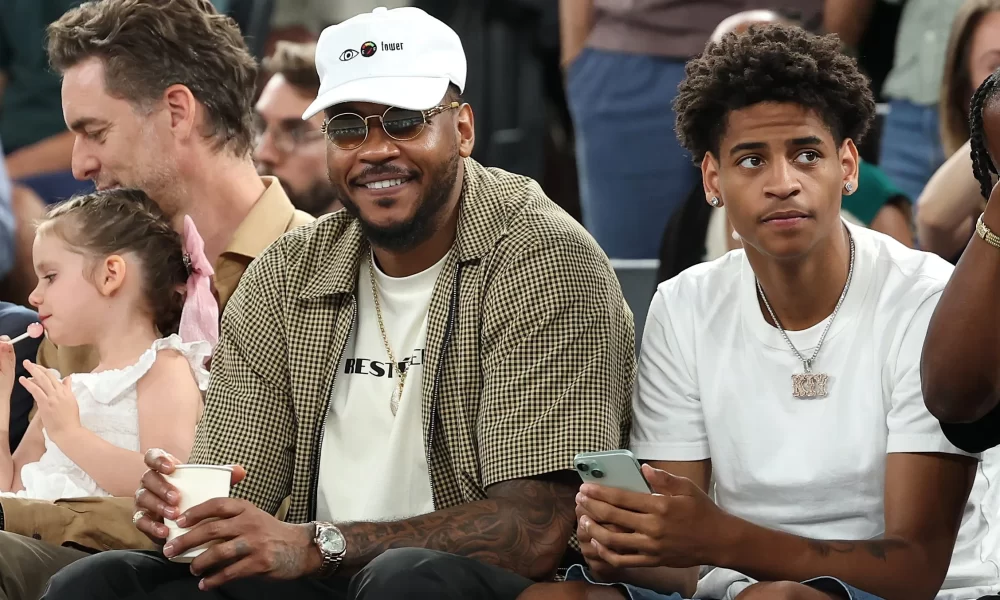 carmelo anthony son, Kiyan anthony syracuse, Carmelo Anthony son Syracuse, Syracuse University Carmelo Anthony, Syracuse University Kiyan Anthony, La La Anthony Carmelo Anthony son, Kiyan Anthony college, Does Carmelo Anthony have a child? theGrio.com