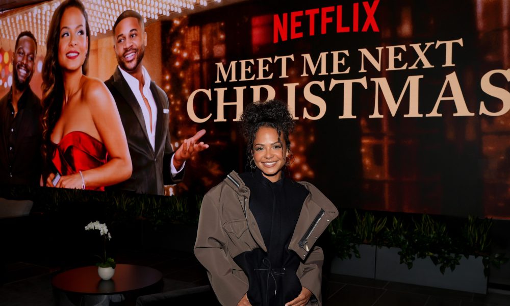 thegrio.com, christina milian, devale ellis, kofi siriboe, netflix, meet me next christmas, christmas