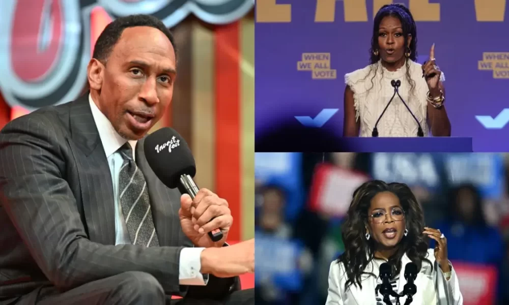 Stephen A. Smith Blames Oprah, Michelle Obama for Kamala Harris Loss; Did Celeb Endorsements Actually Hurt the Democrat?