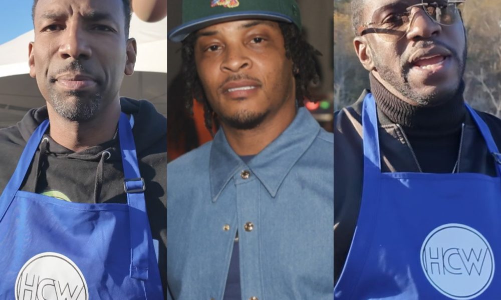 T.I’s Kicks Off Annual Turkey Drive With Help From Atlanta Mayor And Young Dro