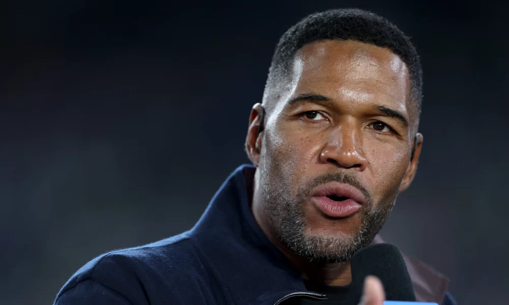 thegrio.com, michael strahan, veterans day, fox nfl sunday, michael strahan national anthem, michael strahan veteran