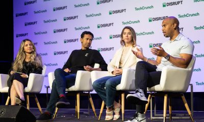 Nikhil Basu Trivedi Co-Founder & General Partner of Footwork, Dayna Grayson Co-founder & Managing Partner of Construct Capital, Elliott Robinson Partner of Bessemer Venture Partners on stage at TechCrunch Disrupt 2024 Day 3 on Wednesday, Oct. 30, 2024 in San Francisco.