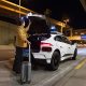 Waymo One robotaxi sky harbor terminal phoenix curbside pickup