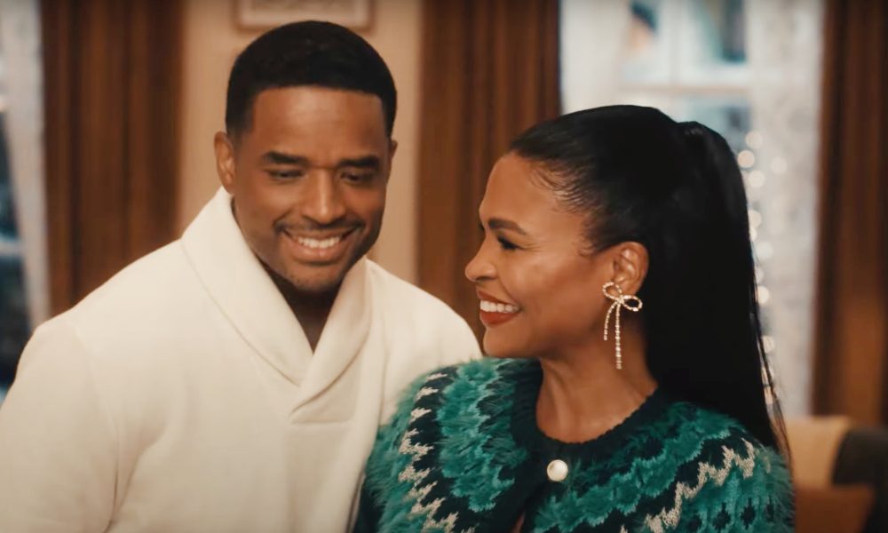 Nia Long, Larenz Tate, Larenz Tate Nia Long, Love Jones, Walmart x Love Jones, Walmart Love Jones, Larenz Tate Nia Long commercial, Larenz Tate Nia Long Walmart, Larenz Tate Nia Long Walmart commercial, Walmart DEI, theGrio.com