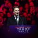 Elon Musk speaks at President-Elect Donald Trump