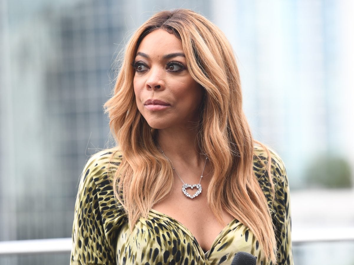 Wendy Williams breaks down with tears, talking about the