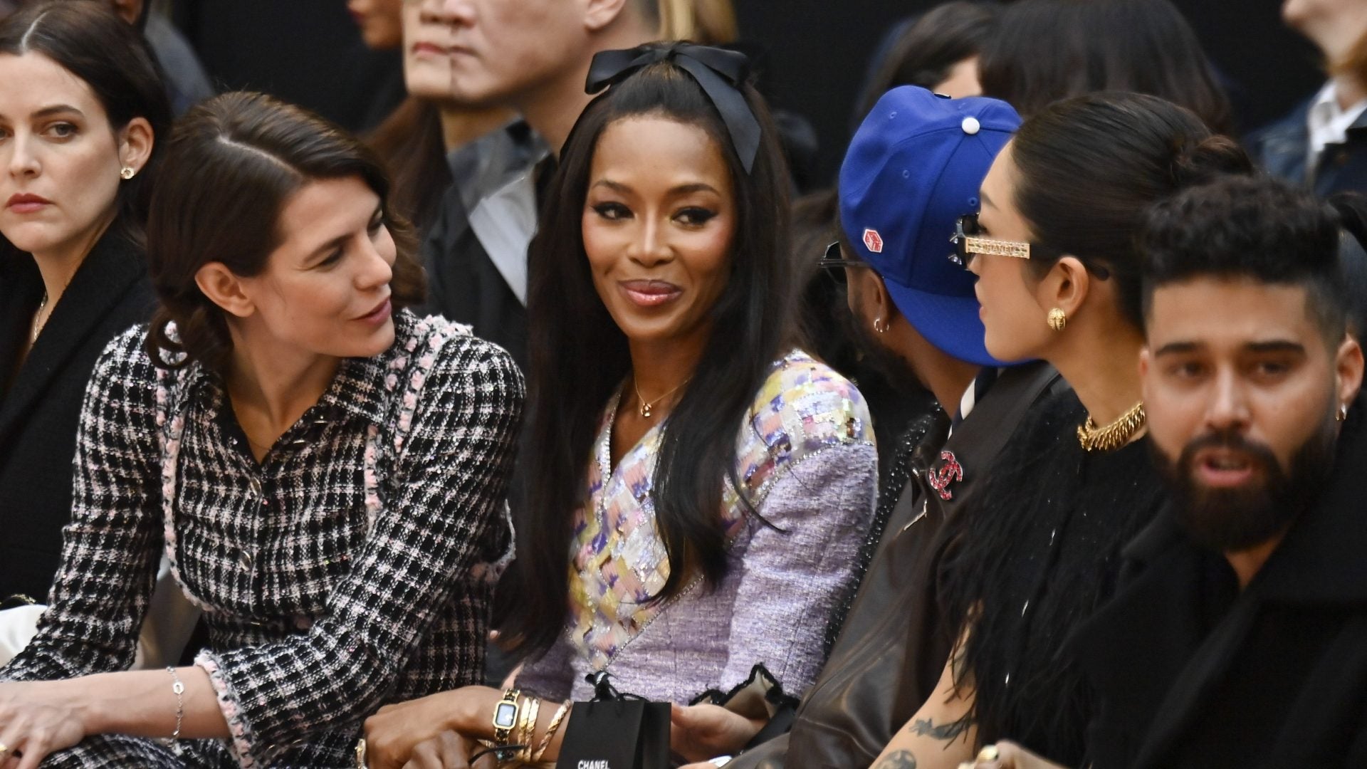 Naomi Campbell channels delicate beauty in Chanel