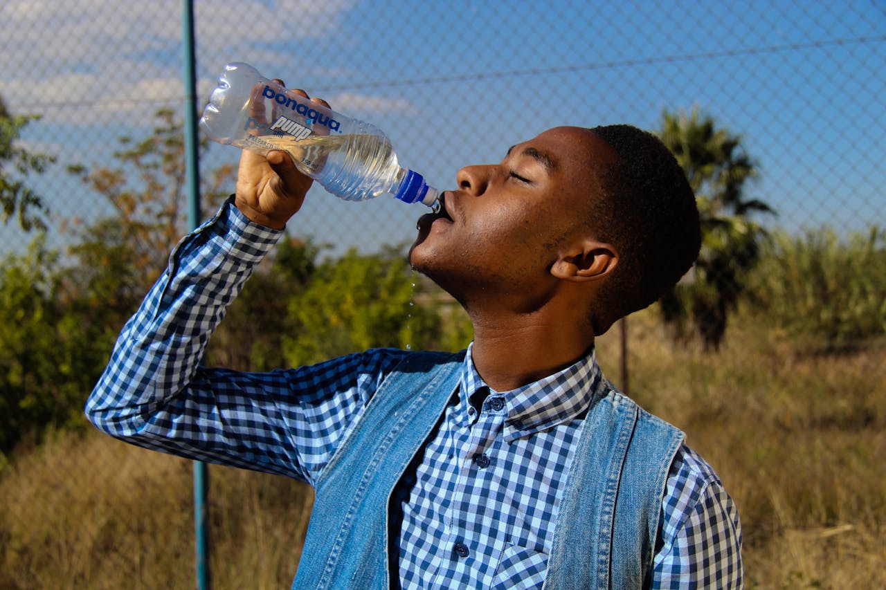 drinking water, urine,