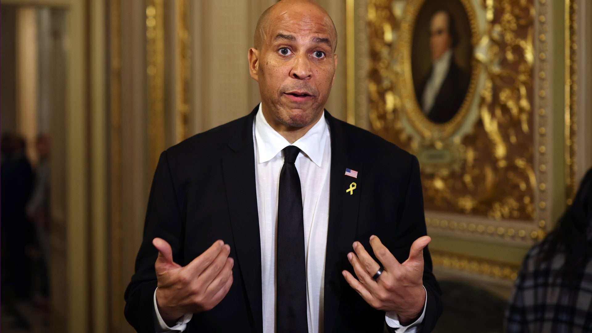 Cory Booker leads a story with a 25-hour speech, he will beat the Senate register, which was in possession of segregation, which was opposed to civil rights