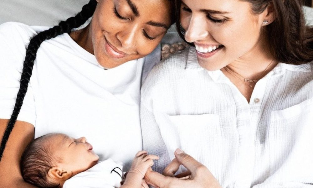 Meet Airr! Candace Parker and wife Anna announce the birth of a son